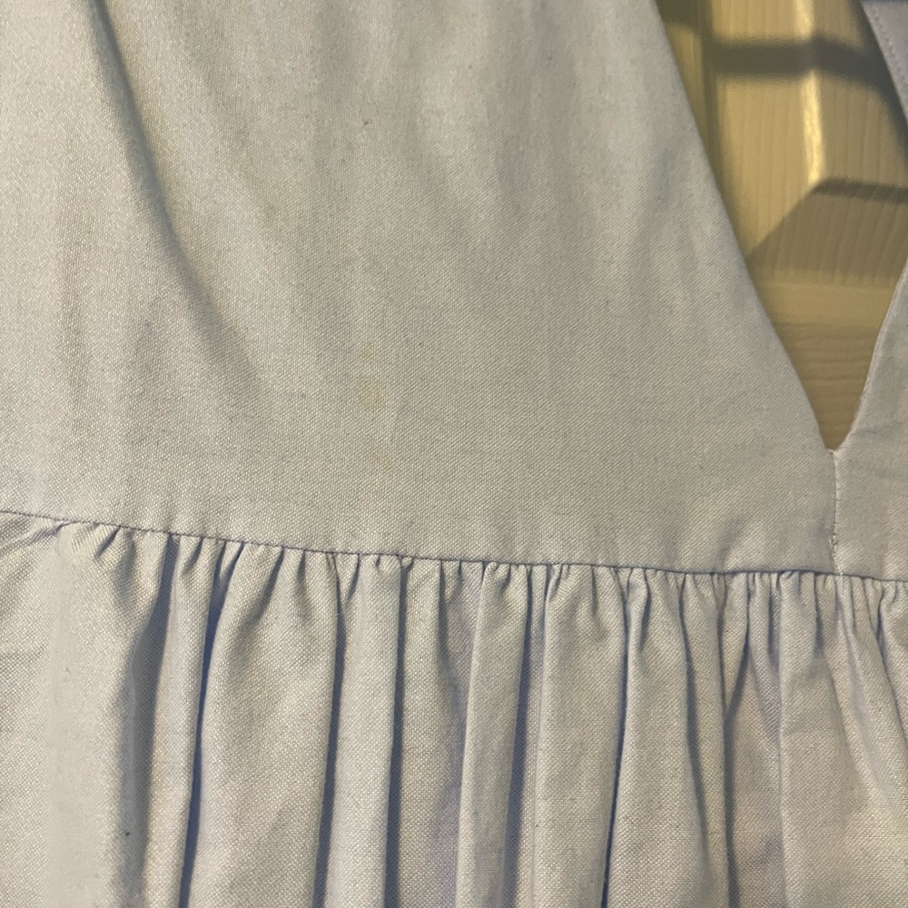 Used ZARA Baby Blue Sun Dress Sz XS